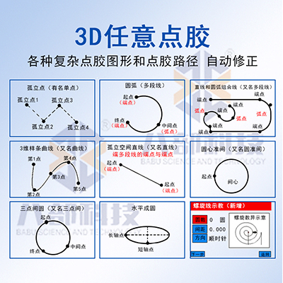 八部桌面式自動點膠機廠家直銷雙工位三四軸運動平臺自動點膠機